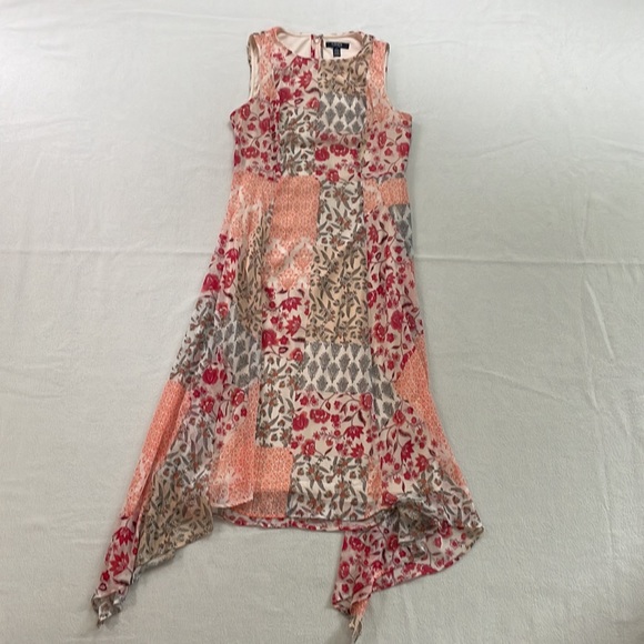 Chaps Floral Midi Dress - Picture 3 of 8